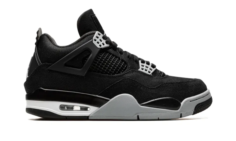 Air Jordan 4 Air Jordan 4 'Black Canvas'